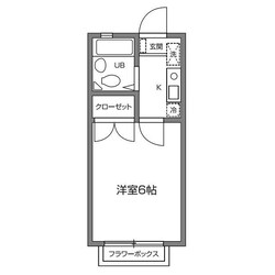 千歳烏山駅 徒歩5分 1階の物件間取画像